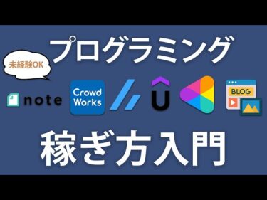 【有料級】プログラミング実務未経験でも稼げる方法を7選紹介します ~具体的な方法まで解説~2022-06-21 20:00:30