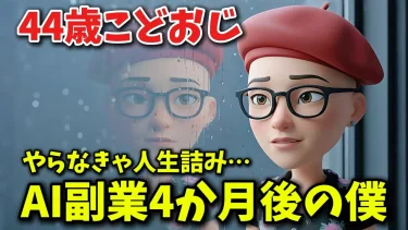 【実績公開】これでダメなら人生終了…AI副業はじめて4か月行動した結果
