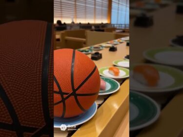 回転寿司でバスケットボールをするホリエモン#ai #funny #ホリエモンチャンネル #回転寿司 #バスケットボール2026-01-14 14:59:24