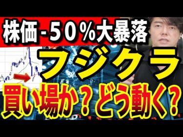 個人投資家に人気のフジクラ大暴落、下落原因と買い場を検証2026-05-31 18:25:49