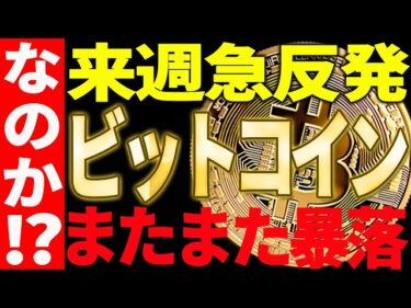 ビットコイン来週急反発⁉それともまた暴落⁉プロの今後の見解は○○です!【仮想通貨】2026-06-07 15:22:28