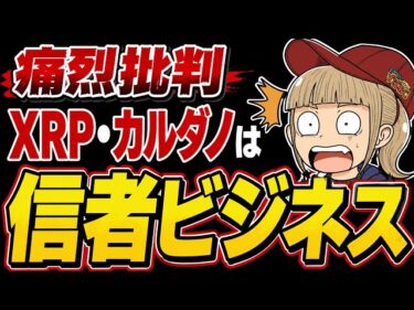 【ヘイズ痛烈批判】XRP・カルダノは「信者ビジネス」？発言の真意を解説2026-07-01 11:52:38